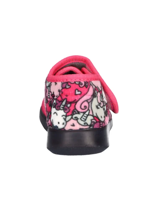Ciabatta chiusa Inblu primi passi bambina fucsia