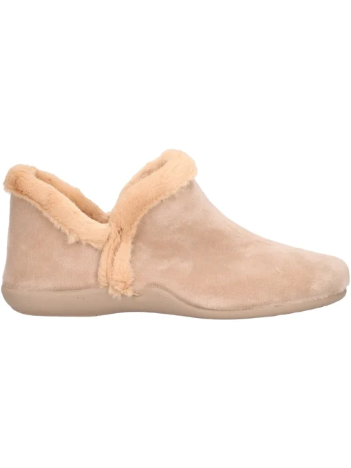 Ciabatta chiusa Valleverde da donna beige
