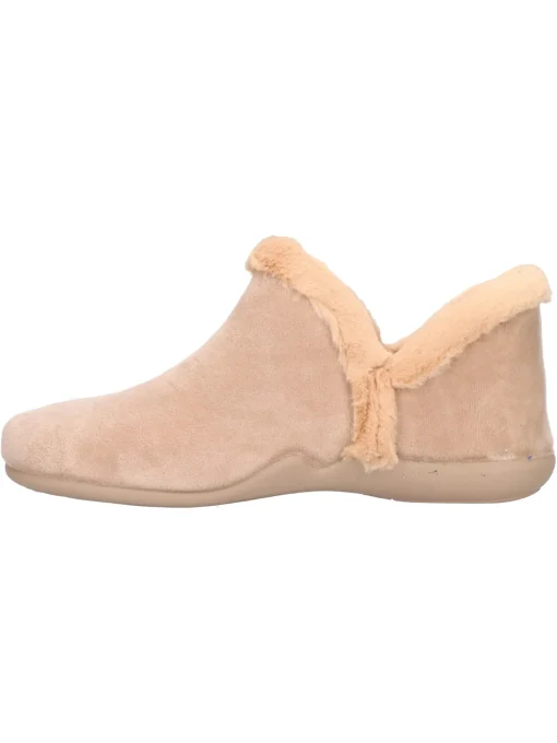 Ciabatta chiusa Valleverde da donna beige