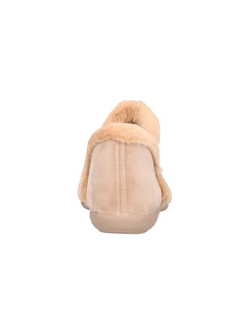 Ciabatta chiusa Valleverde da donna beige