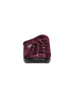Ciabatta con zeppa bassa Fly Flot da donna viola