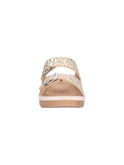 Ciabatta con zeppa bassa Inblu da donna beige
