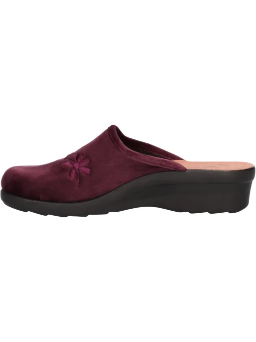 Ciabatta con zeppa bassa Fly Flot da donna viola