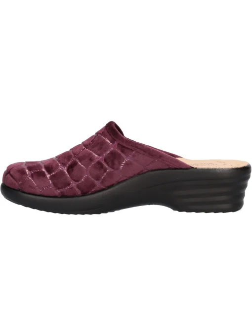 Ciabatta con zeppa bassa Fly Flot da donna viola