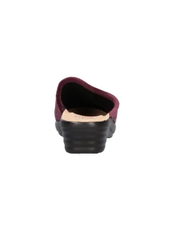 Ciabatta con zeppa bassa Fly Flot da donna viola