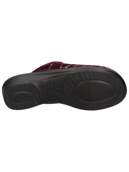 Ciabatta con zeppa bassa Fly Flot da donna viola