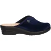 Ciabatta con zeppa Fly Flot da donna nera