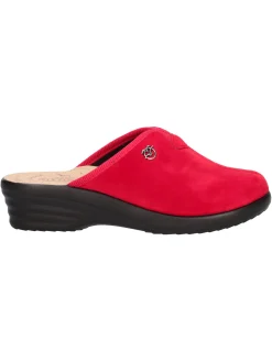 Ciabatta con zeppa Fly Flot da donna rossa