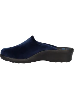 Ciabatta con zeppa Fly Flot da donna blu