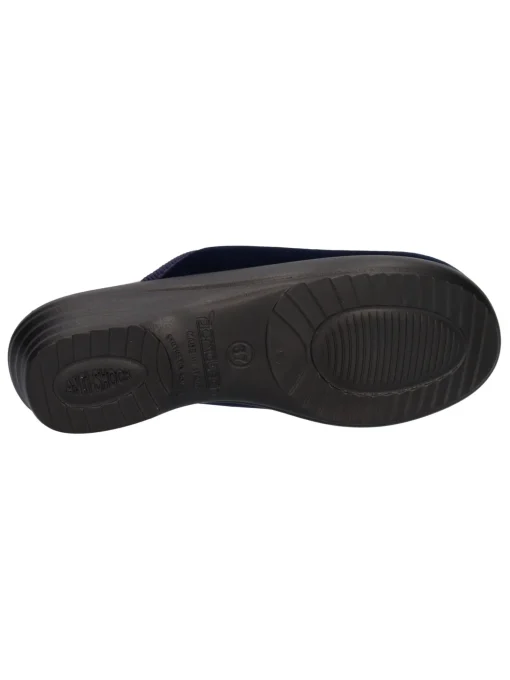Ciabatta con zeppa Fly Flot da donna nera
