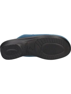 Ciabatta con zeppa Fly Flot da donna azzurra