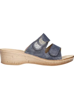 Ciabatta con zeppa Inblu da donna blu