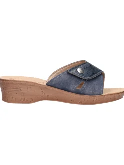 Ciabatta con zeppa Inblu da donna blu
