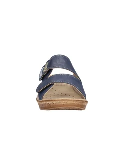 Ciabatta con zeppa Inblu da donna blu