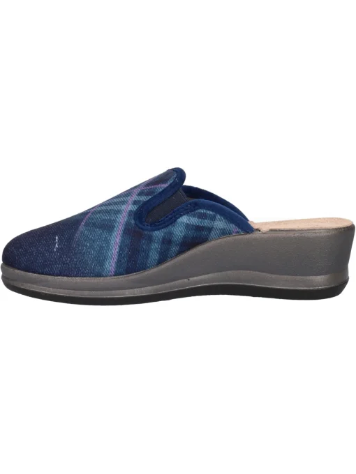 Ciabatta con zeppa Inblu da donna blu