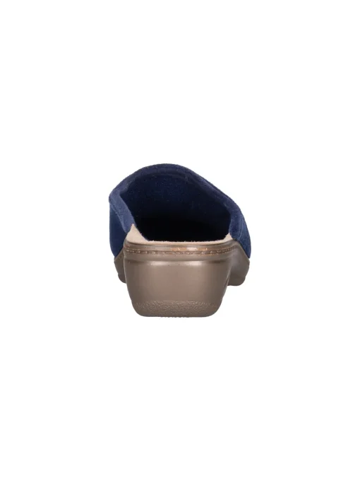 Ciabatta con zeppa Inblu da donna blu