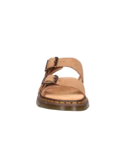 Ciabatta Dr martens Josef Tumbled da uomo cuoio
