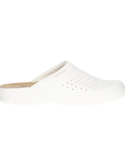 Ciabatta Fly Flot da uomo bianca