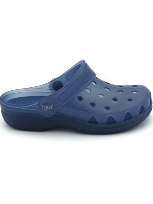 Ciabatta Igor bambino blu