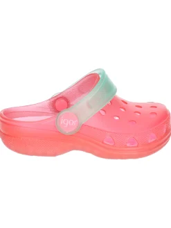 Ciabatta Igor Poppy da bambina fucsia