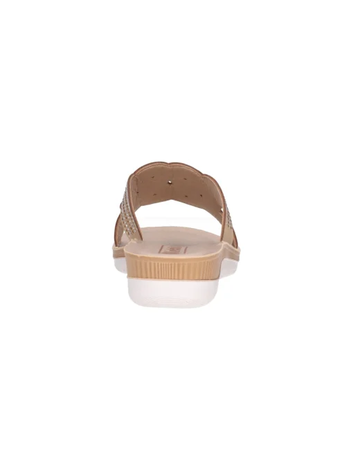 Ciabatta Inblu da donna beige