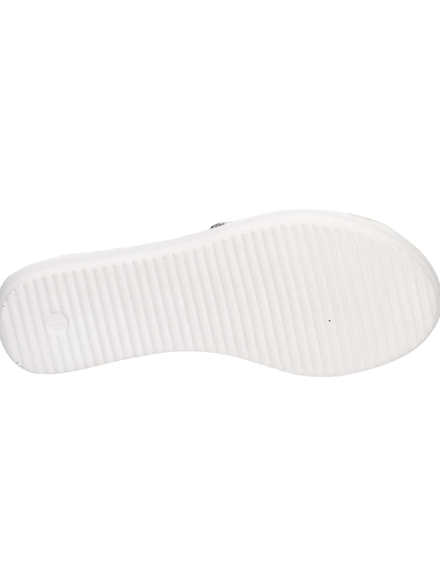 Ciabatta Inblu da donna grigia glitter