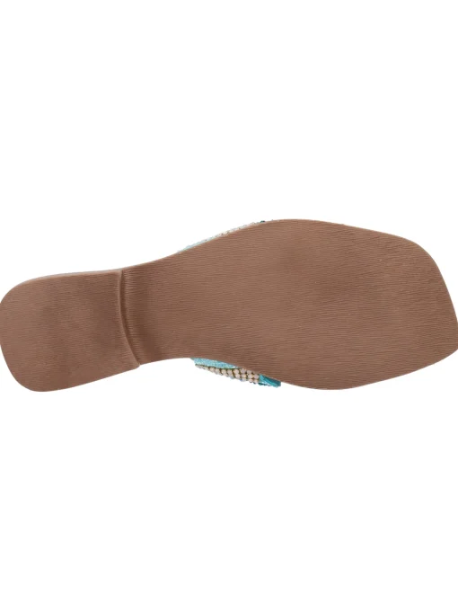 Ciabatta infradito Alma Blue da donna turchese