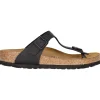 Ciabatta infradito Birkenstock Gizeh unisex nero