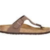 Ciabatta infradito Birkenstock Gizeh unisex marrone