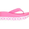 Ciabatta infradito con zeppa KBK da donna fucsia