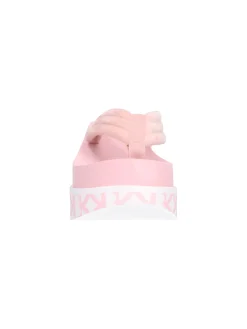 Ciabatta infradito con zeppa KBK da donna rosa