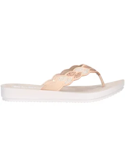 Ciabatta infradito Inblu da donna beige