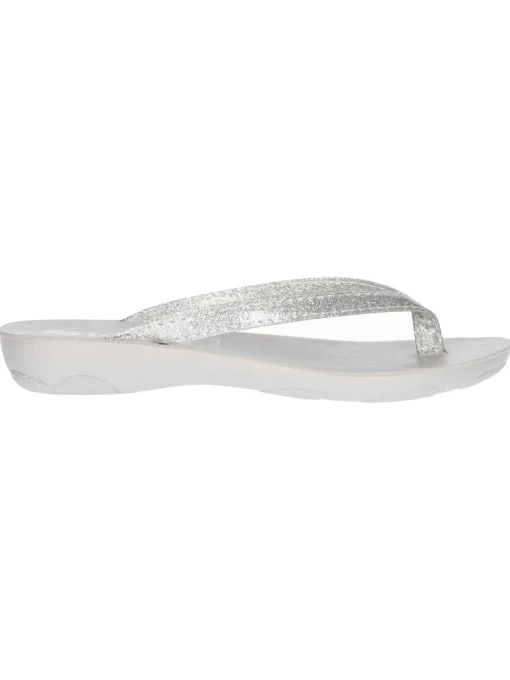 Ciabatta infradito Inblu da bambina argento