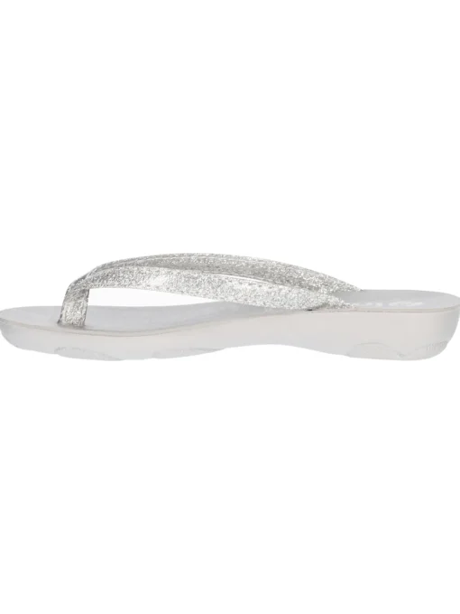 Ciabatta infradito Inblu da bambina argento