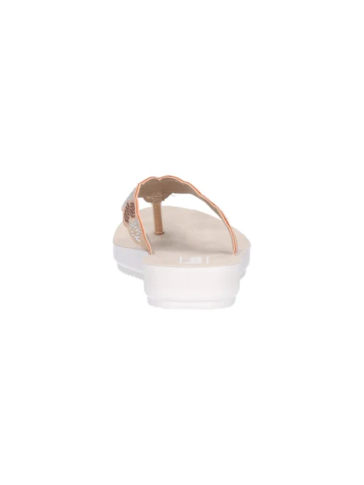 Ciabatta infradito Inblu da donna beige