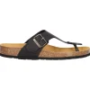 Ciabatta infradito Lumberjack Flint da uomo nera