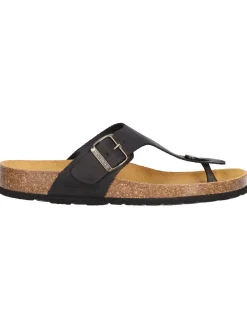 Ciabatta infradito Lumberjack Flint da uomo nera