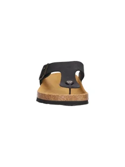 Ciabatta infradito Lumberjack Flint da uomo nera