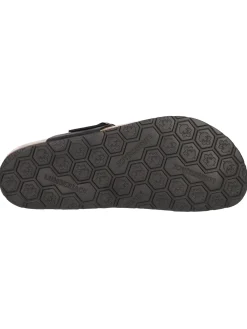 Ciabatta infradito Lumberjack Flint da uomo nera