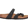 Ciabatta infrapollice Birkenstock Mayari da donna nero