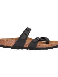 Ciabatta infrapollice Birkenstock Mayari da donna nero