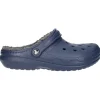 Ciabatta invernale Crocs unisex blu