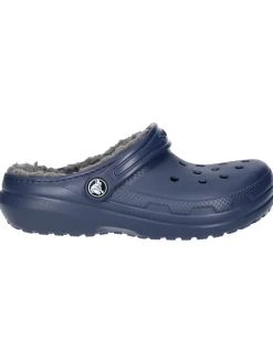 Ciabatta invernale Crocs da bambino blu