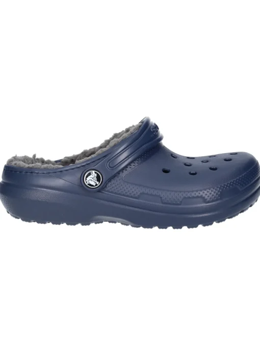 Ciabatta invernale Crocs da bambino blu