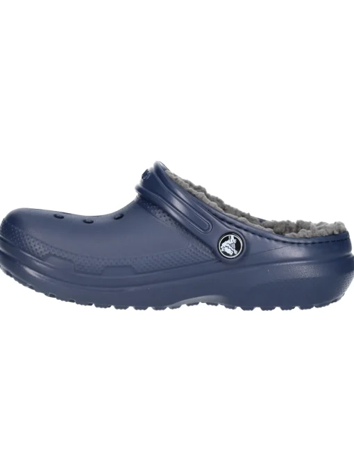 Ciabatta invernale Crocs da bambino blu