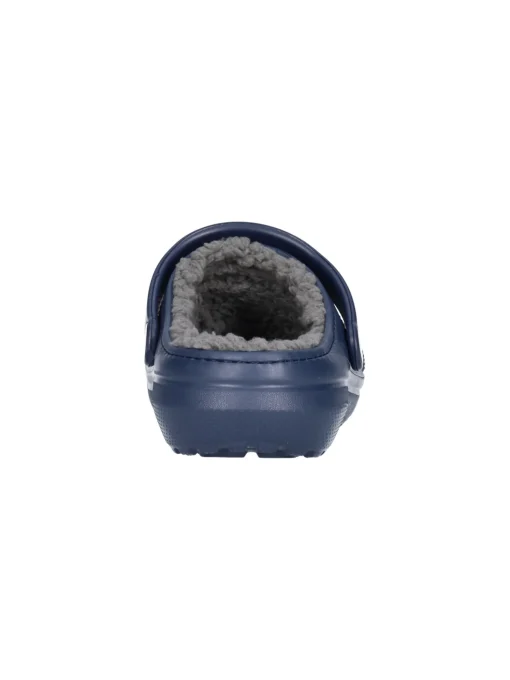 Ciabatta invernale Crocs da bambino blu