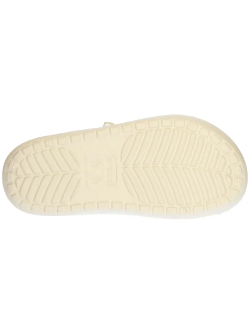 Ciabatta invernale Crocs Classic Cozzy da donna beige