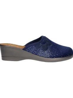 Ciabatta invernale Inblu Delizia da donna blu