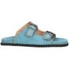 Ciabatta Keys da donna turchese