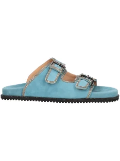 Ciabatta Keys da donna turchese